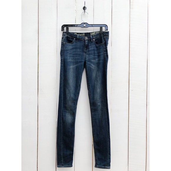 Madewell Skinny Skinny Jeans Blue Denim 25x32 - Picture 2 of 11